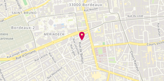 Plan de Camille Grinfeder / EMDR, 17 Rue Tastet, 33000 Bordeaux
