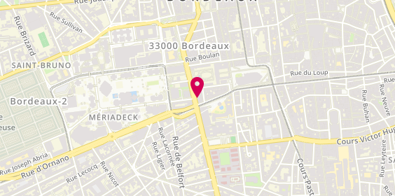 Plan de RAYMOND Marie Christine, 50 Cours d'Albret, 33000 Bordeaux