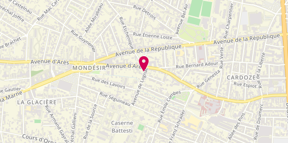 Plan de Gaëlle Boyé, 1 avenue de Lognac, 33700 Mérignac