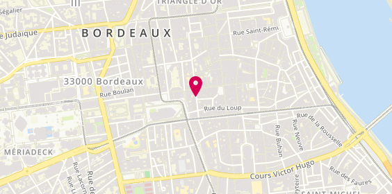 Plan de LE MAOUT Caroline, 31 Rue de Cheverus, 33000 Bordeaux