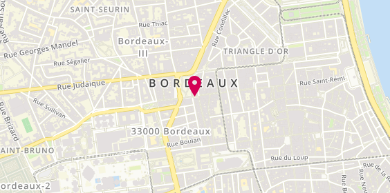 Plan de CHASTRUSSE Geneviève, 14 Bis Place Gambetta, 33000 Bordeaux