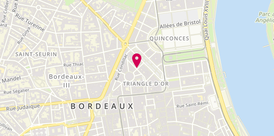 Plan de ROUX Jean Baptiste, 7 Rue Michel Montaigne, 33000 Bordeaux