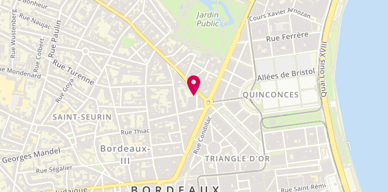 Plan de Diana Odon-Baylac, 13 Rue Lhote, 33000 Bordeaux