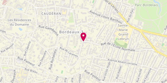 Plan de De Luca Caroline, 210 Rue de l'Ecole Normale
210 Rue de l'École Normale Appt 173, 33200 Bordeaux