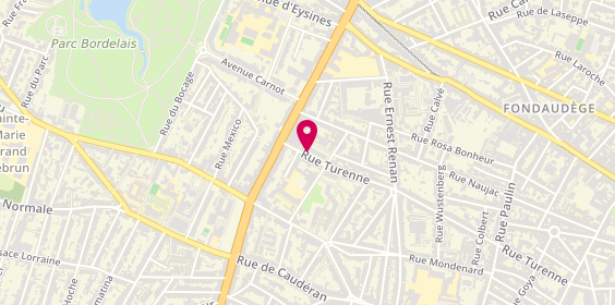 Plan de BACCONI Louis, 277 Rue Turenne, 33000 Bordeaux