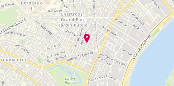 Plan de SAUTERAUD Alain, 55 Rue du Jardin Public, 33000 Bordeaux