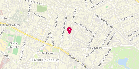 Plan de SALMON Bernard, Résidence le Ronsard
74 Avenue de Verdun, 33200 Bordeaux