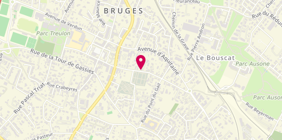 Plan de CHAYER Christelle, 31 Avenue Martyrs de la Résistance, 33520 Bruges
