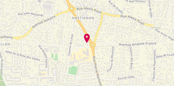 Plan de RENAUD Chainat Jessica, 79 avenue Anatole France, 33160 Saint-Médard-en-Jalles