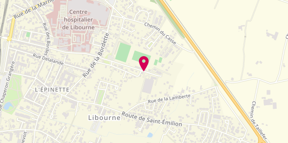 Plan de RIABI David, 20 Rue du Général de Monsabert, 33500 Libourne