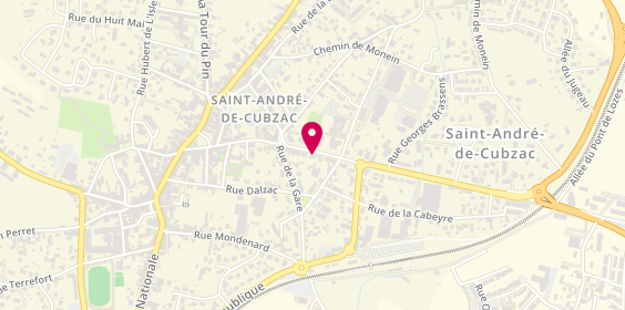 Plan de BONNARD Marc, 73 Rue Emile Martin Dantagnan, 33240 Saint-André-de-Cubzac
