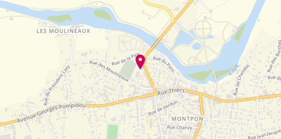 Plan de CHAILLAT Laurence, 16 avenue du Général de Gaulle, 24700 Montpon-Ménestérol