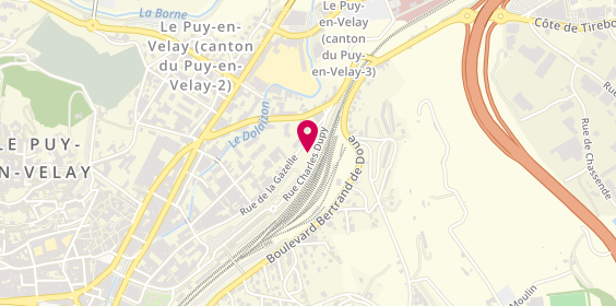 Plan de THERET Nathalie, Pôle Santé Intermodal
45 avenue Charles Dupuy, 43000 Le Puy-en-Velay