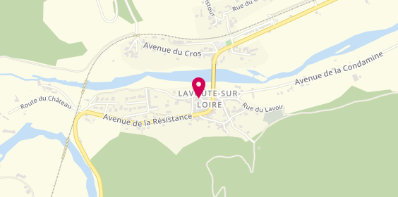 Plan de CHAMBAUD Frédérique, 3 Impasse de l'Eglise 3 Place Eglise, 43800 Lavoûte-sur-Loire
