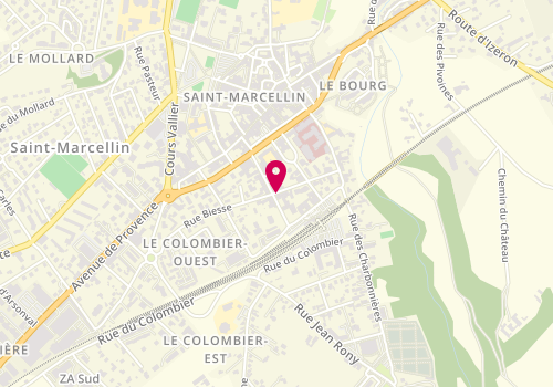 Plan de GIORIA Michaël, 15 Rue Aymard Durivail, 38160 Saint-Marcellin