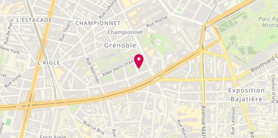 Plan de DAL'BO ROHRER Dominique, le Connestable
9 Rue Simon Nora, 38000 Grenoble