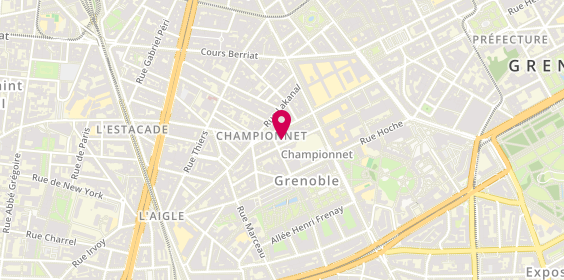 Plan de Marie-Anne FALCO, 24 Rue Humbert Ii, 38000 Grenoble