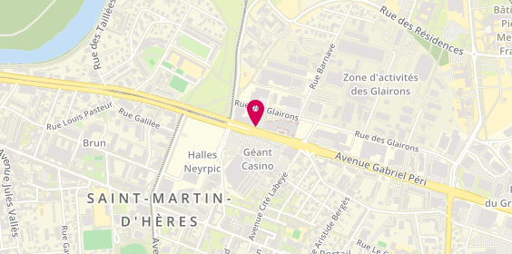 Plan de DJEBBAR Fatiha, Batiment Axone
75 Avenue Gabriel Péri, 38400 Saint-Martin-d'Hères
