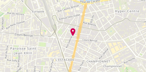 Plan de Violette Hassani, 15 Rue Gabriel Péri, 38000 Grenoble