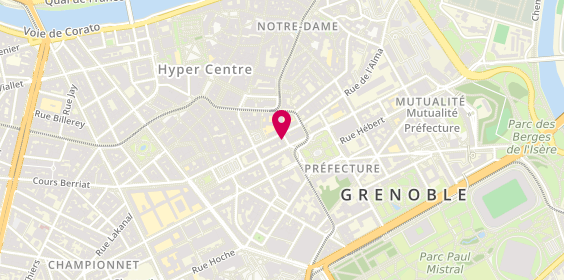Plan de LEBAUD Jérôme, 2 Rue Marcel Benoît, 38000 Grenoble