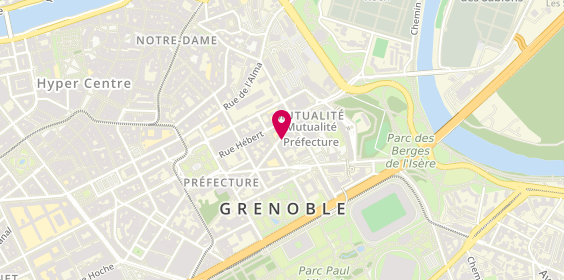 Plan de BARBE Laure, Selarl
3 Bis Rue Joseph Fourier, 38000 Grenoble