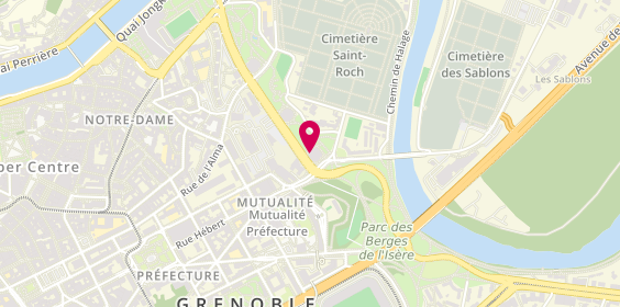 Plan de MAITRE Ann Isabelle, 23 Boulevard Maréchal Leclerc, 38000 Grenoble