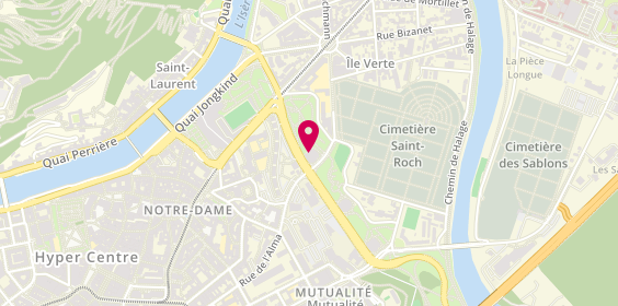 Plan de BIDAULT Caroline, 11 Boulevard Maréchal Leclerc, 38000 Grenoble