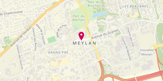 Plan de OLLIVRIN Nicolas, 7 Avenue du Granier, 38240 Meylan