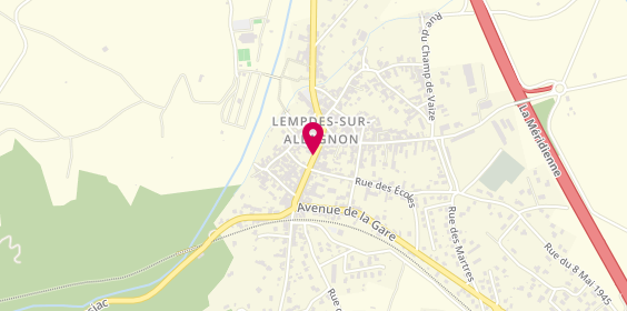 Plan de Mélanie Gravillon Chanceau, 11 Rue Léonce Lagarde, 43410 Lempdes-sur-Allagnon