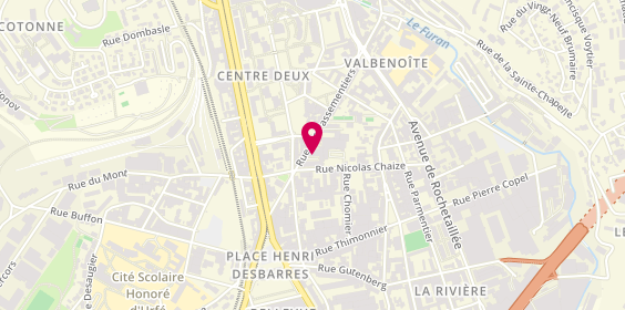 Plan de VIAL Coline, Allée D, 55 rue des Passementiers, 42100 Saint Étienne