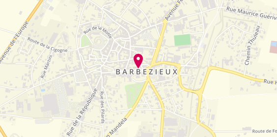 Plan de Souad BEKHLOUF Benmoulaï, 4 Boulevard Gambetta, 16300 Barbezieux-Saint-Hilaire