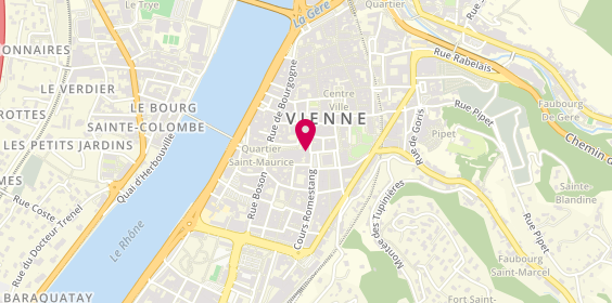 Plan de LAVENIR Colette, 18 Place Miremont, 38200 Vienne
