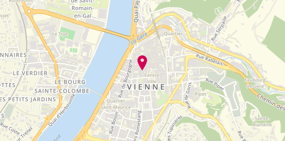 Plan de CROIZER Aurélia, 37 Rue des Clercs, 38200 Vienne