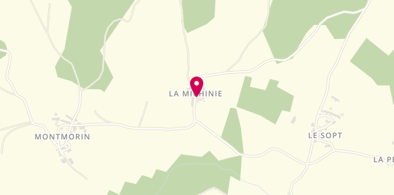 Plan de IMBERT Sarah, La Michinie Lieu-Dit Michinie, 63490 Condat-lès-Montboissier