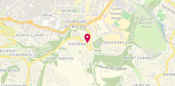 Plan de BOULLEAU Jean-Louis, 1 Rue d'Alexandry, 73000 Chambéry