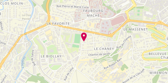 Plan de SANGUET Marcel, 249 chemin du Biollay, 73000 Chambéry