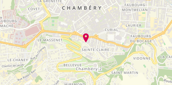 Plan de DECARREAUX Maurice, 39 Rue Denis Papin, 73000 Chambéry