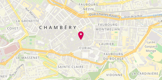 Plan de BLANC Christine, 36 Rue Croix d'Or, 73000 Chambéry