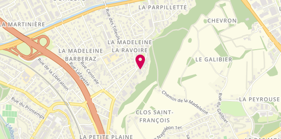 Plan de NOUSSAN Lydia, 505 Rue Parpillette, 73490 La Ravoire