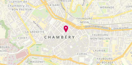Plan de DUBOUCHET Denis, 4 avenue Général de Gaulle, 73000 Chambéry