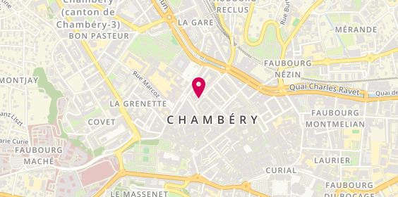 Plan de DUSSUD Gaëlle, 1 Rue de Maistre, 73000 Chambéry