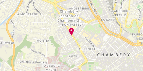 Plan de Philibert Aurelie, 19 avenue Jean Jaurès, 73000 Chambéry