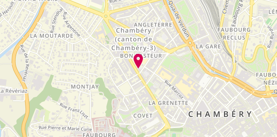 Plan de Rey Fanny, 12 avenue Jean Jaurès, 73000 Chambéry