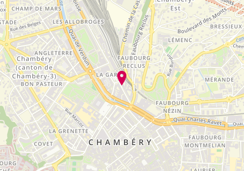 Plan de Psychologue, 132 Rue Sommeiller, 73000 Chambéry