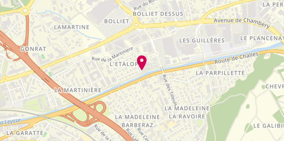 Plan de DUBREZ Hélène, Espace Loreka
14 Bis Rue de la Leysse, 73000 Bassens