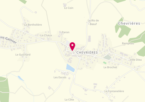 Plan de SATRE Guillaume, 37 Route de Saint Galmier, 42140 Chevrières