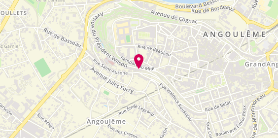 Plan de ADENIS-LAMARRE Blandine, 3 avenue du Président Wilson, 16000 Angoulême