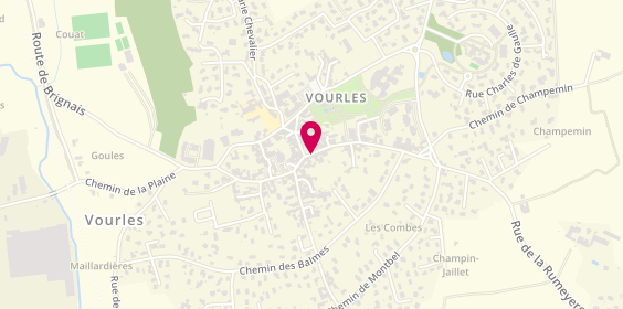 Plan de BON Corinne, 14 Rue Louis Vernay, 69390 Vourles
