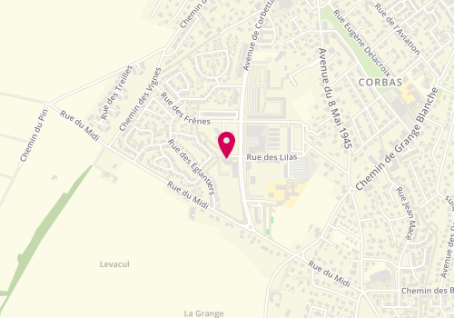 Plan de LATRECHE Linda, Espace Lachenal 12 Rue Marronniers, 69960 Corbas