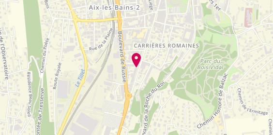 Plan de FABREGES Agathe, 48 avenue de Marlioz, 73100 Aix-les-Bains